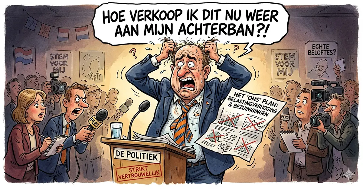 wanhopige politicus